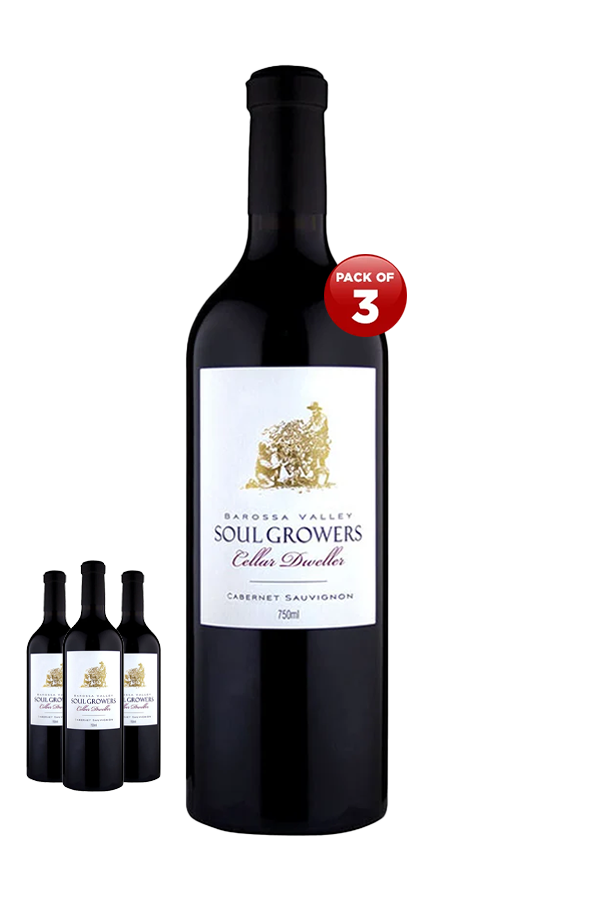 Soul Growers Cellar Dweller Cabernet Sauvignon 2021 75CL (Pack of 3)