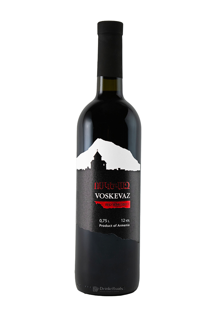 Voskevaz Red Semi Sweet 75cl