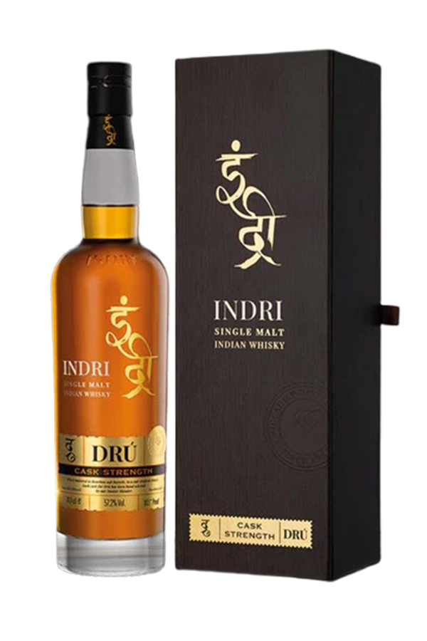 Indri Dru Cask Strength Single Malt Whisky 70CL
