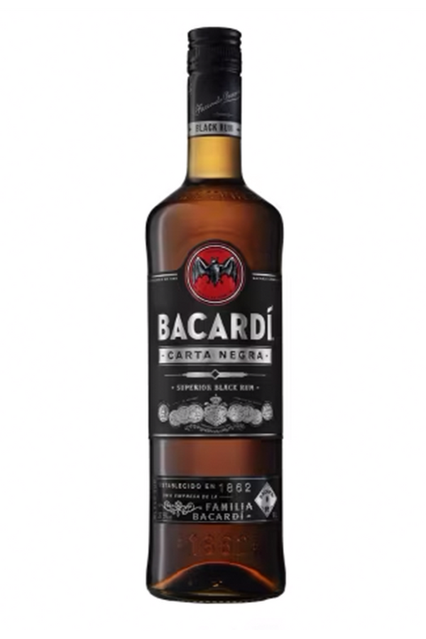 BACARDI CARTA NEGRA RUM 1LTR