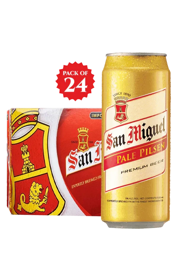 Sanmiguel Pale Pilsen Can 50cl CASE Of 24