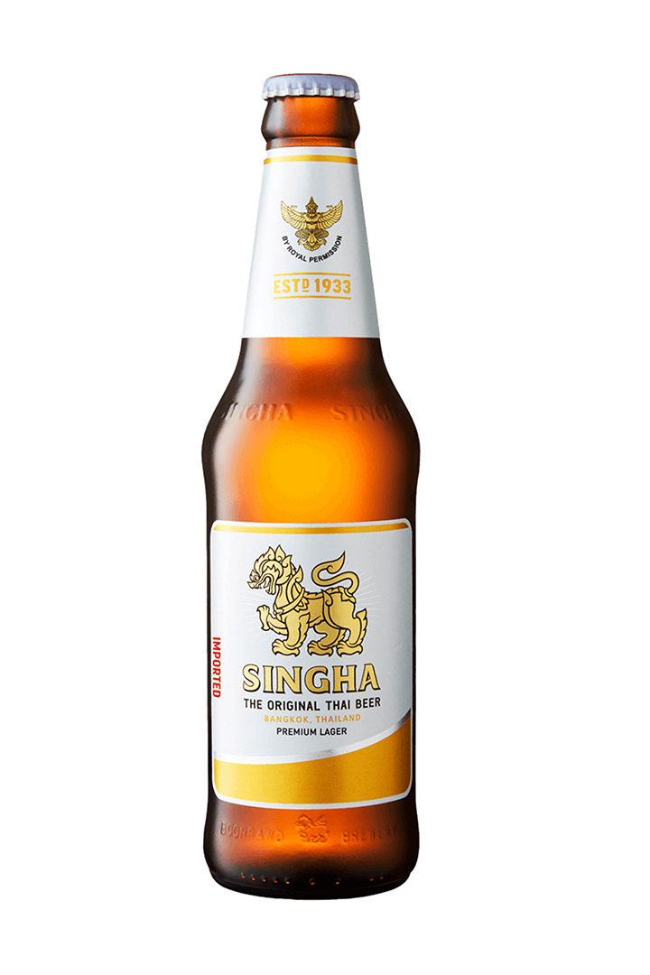 Singha Lager Beer Bottle 33CL