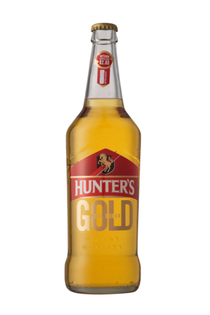 Hunters Gold Cider Bottle 33CL