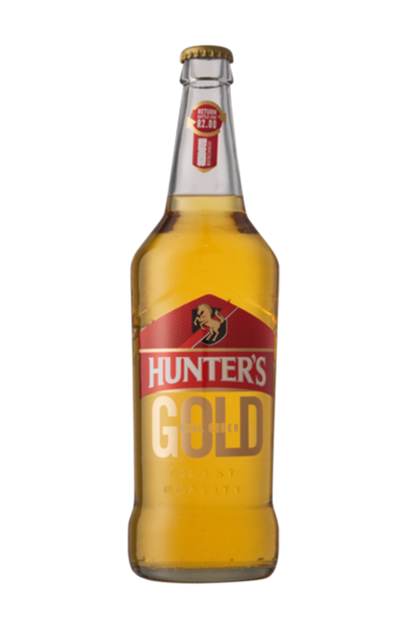 Hunters Gold Cider Bottle 33CL