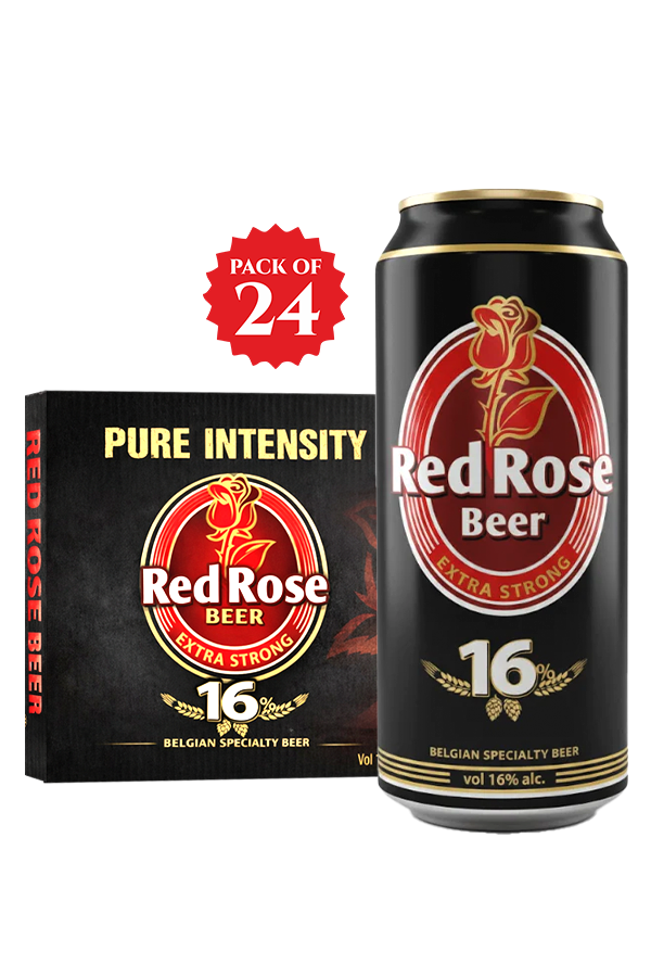 Red Rose Strong  16% Can 50CL