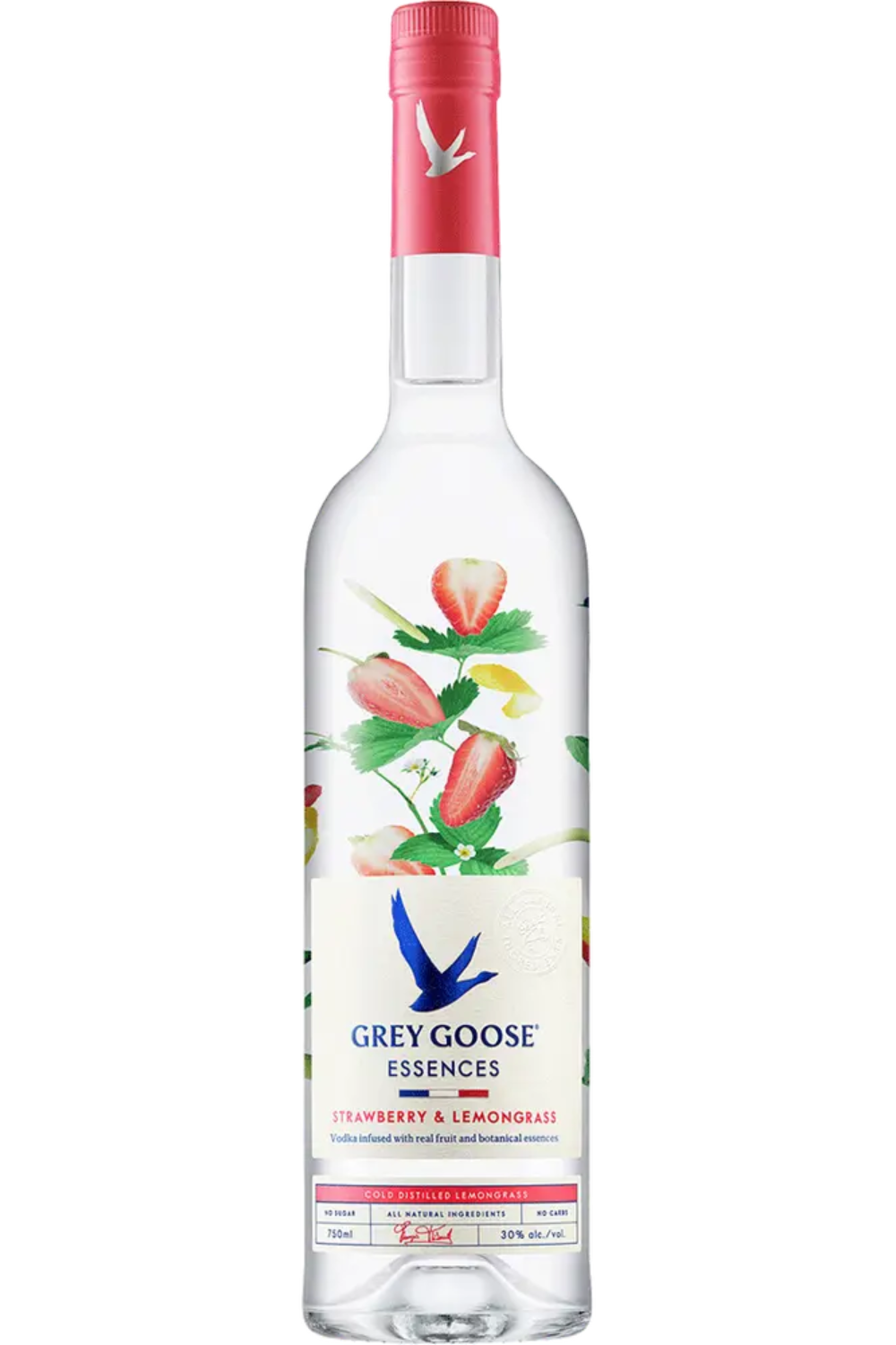 Grey Goose Essences Strawberry & Lemongrass 75cl