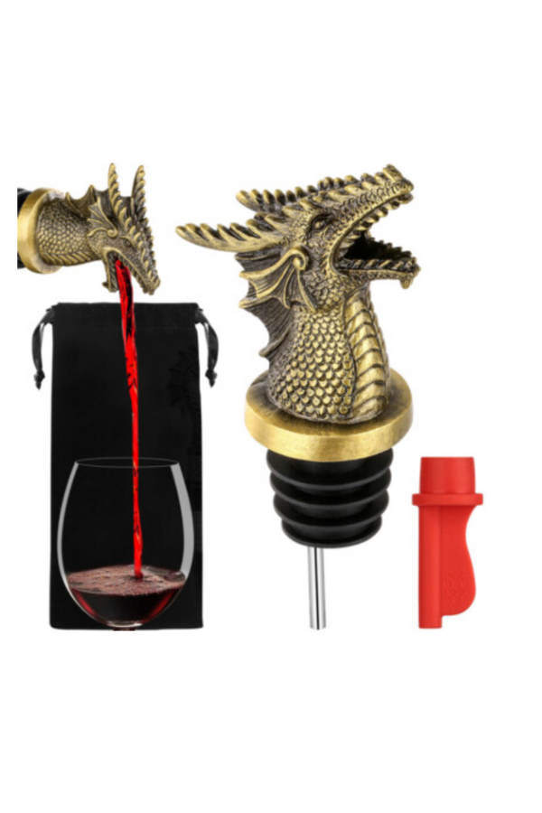 Dragon head wine pourer