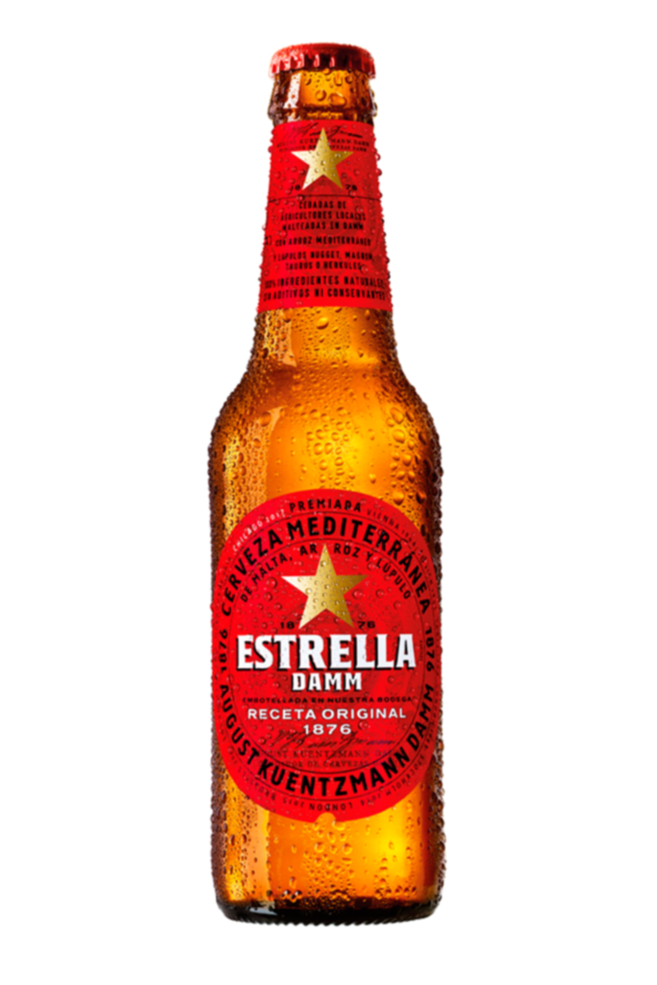 Estrella Damm Lager Bottle 33CL