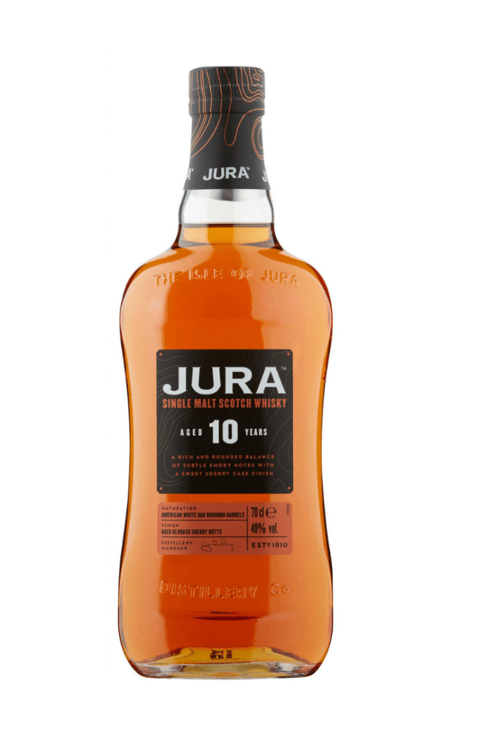 JURA 10YO MALT WHISKY 70CL