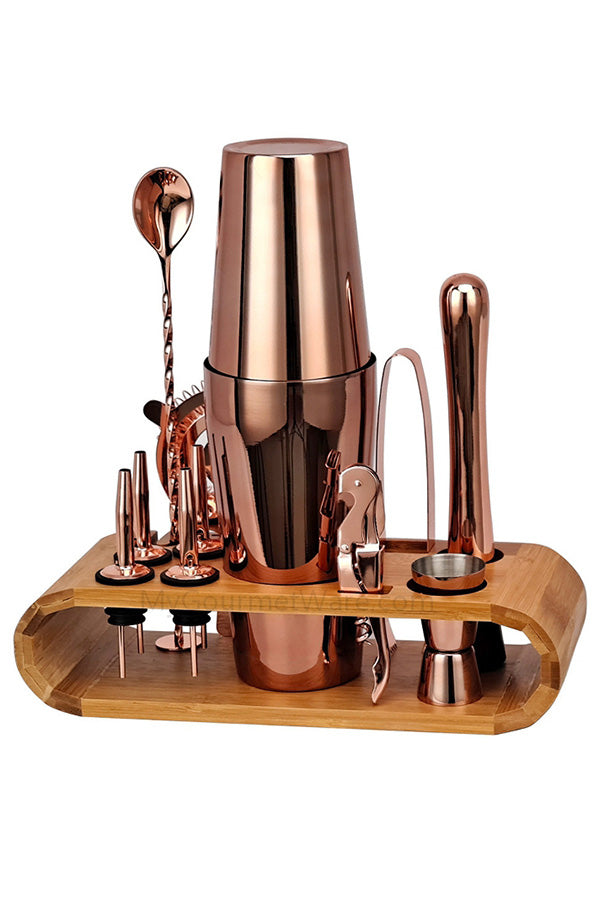 Stainless Steel Bar Tool Set (12Pcs)