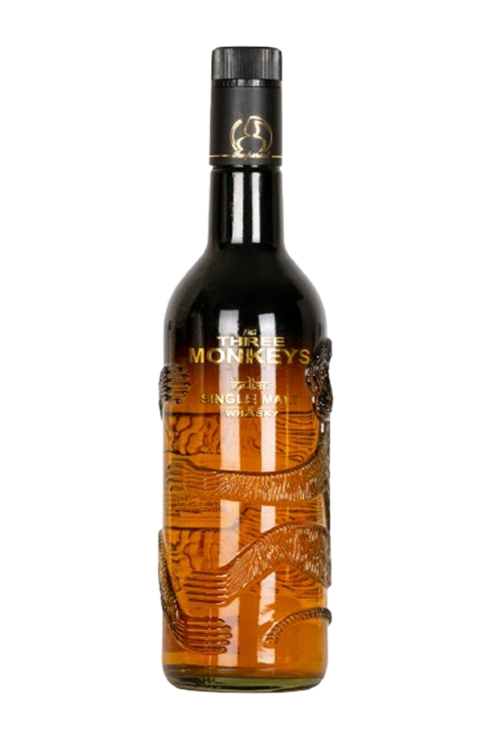 Three Monkeys Single malt whisky 75cl