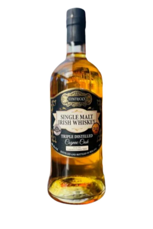 ST PATRICK'S S.M IRISH WHISKEY -70CL