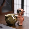 Premium Decorative Dog Ashtray