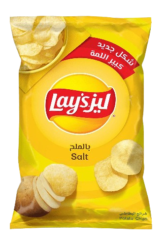 LAYS CHIPS SALT 165GM