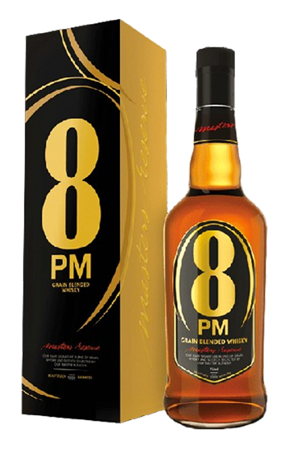 8 PM Grain Blended Whisky 75cl