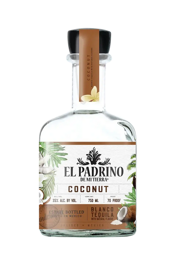 EL PADRINO DE MI TIERRA COCONUT TEQUILA 75CL
