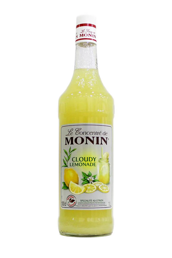 MONIN CLOUDY LEMONADE SYRUP PET 1L
