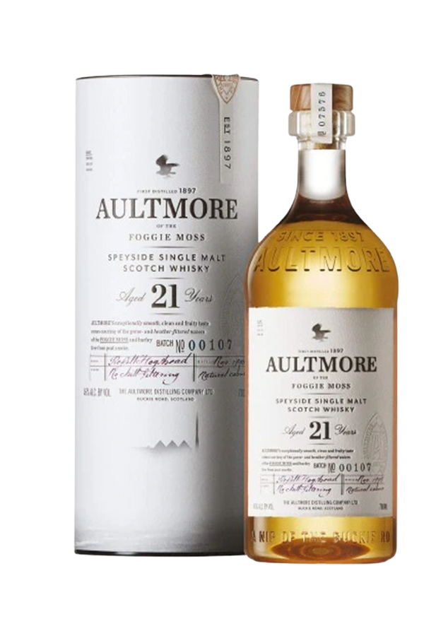 Aultmore 21 Year Old Single Malt Whisky 70CL