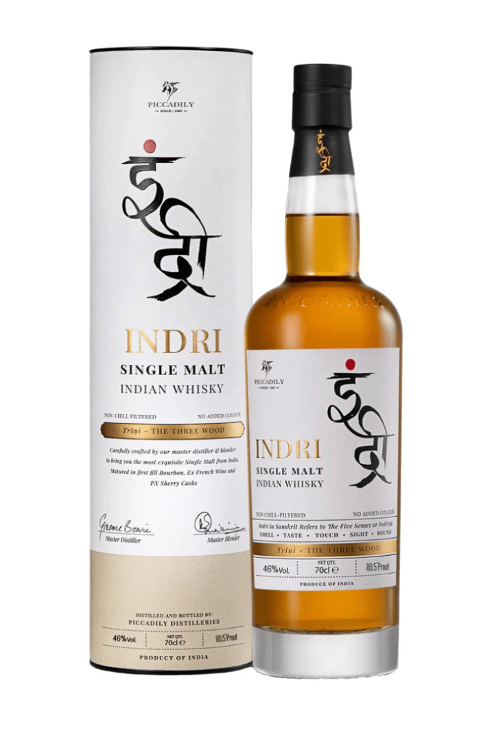 Indri Single Malt Indian Whisky 70 CL
