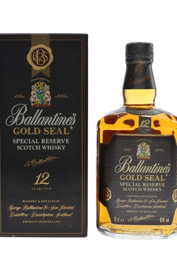 Ballantines Gold Seal 12Y Scotch 75CL
