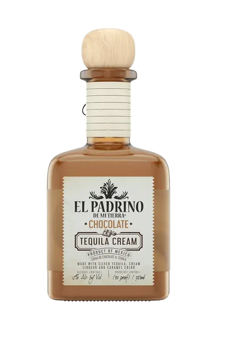EL PADRINO DE MI TIERRA CHOCOLATE CREMA AL TEQUILA 75 CL