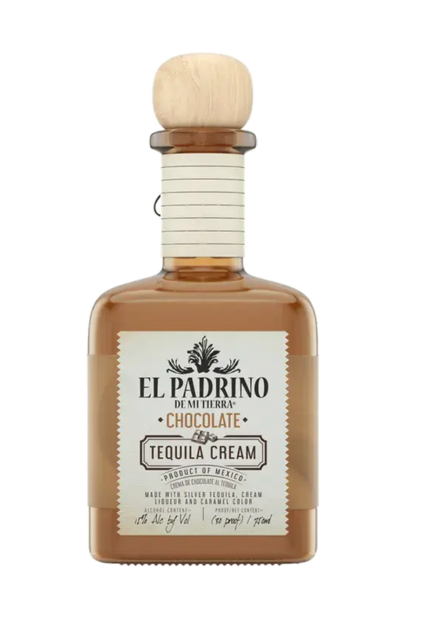 EL PADRINO DE MI TIERRA CHOCOLATE CREMA AL TEQUILA 75 CL