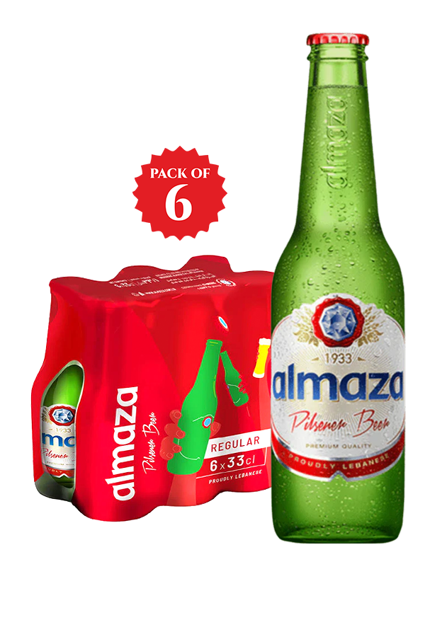 Almaza Beer Bottles 33CL