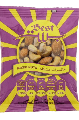 BEST MIXED NUT 20GM