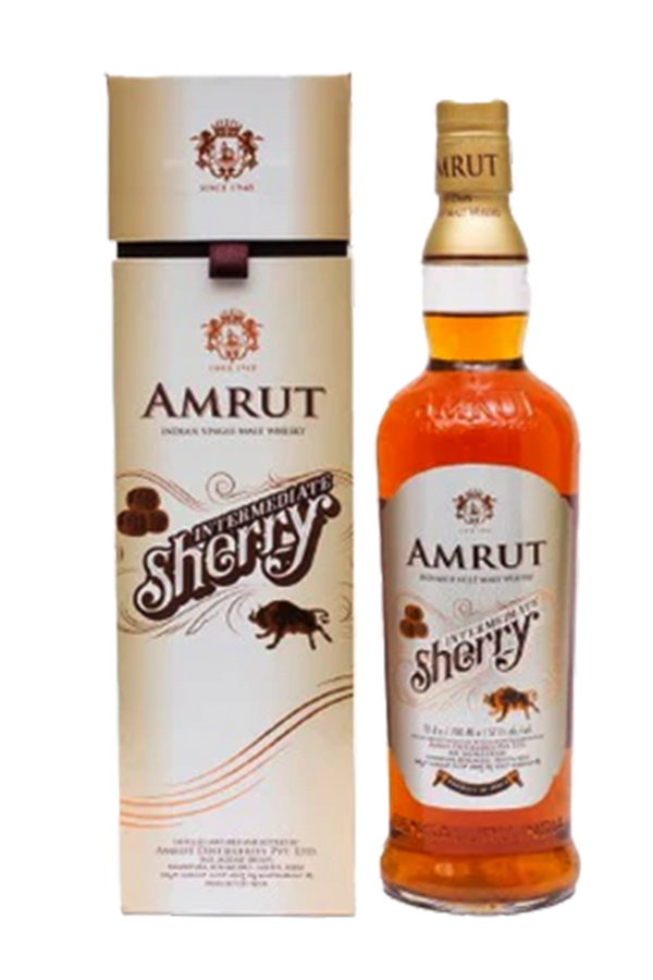 Amrut Intermediate Sherry Indian Single Malt Whisky 70CL