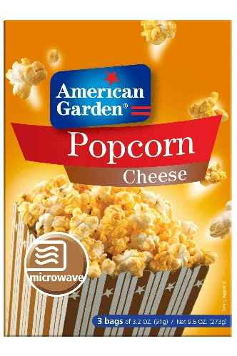 AMERICAN GARDEN MW POPCORN CHEES