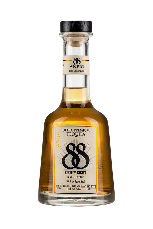 88 Añejo aged Mexican tequila 750ml bottle