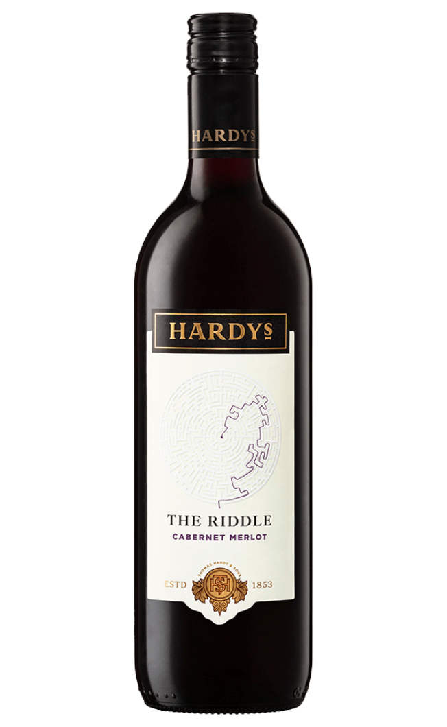 HARDYS RIDDLE CAB/MERLOT 75 CL