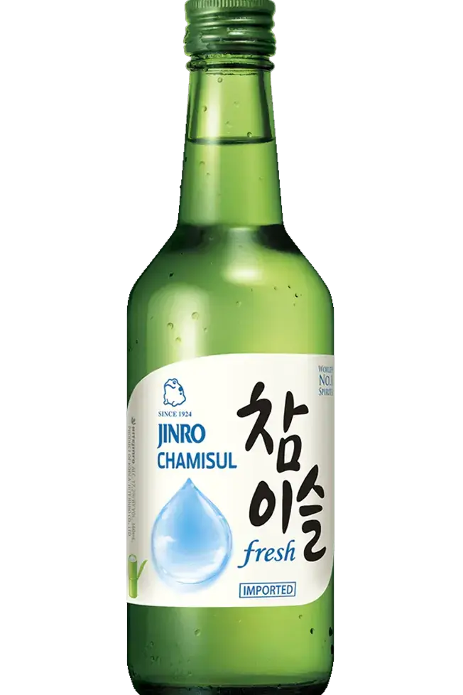 Jinro Chamisul Soju Bottle 36CL
