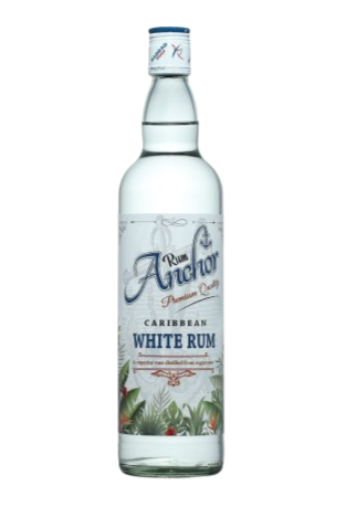 Anchor Premium Quality Caribbean White Rum 1LTR