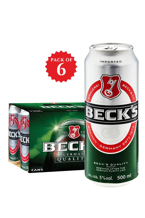 Beck's Beer Can 50CL