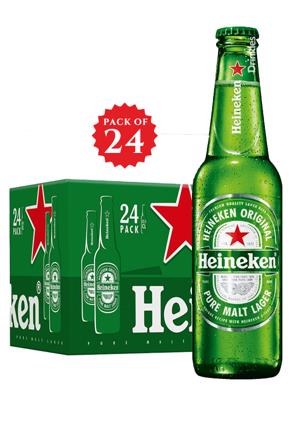 Heineken beer bottles 33 CL
