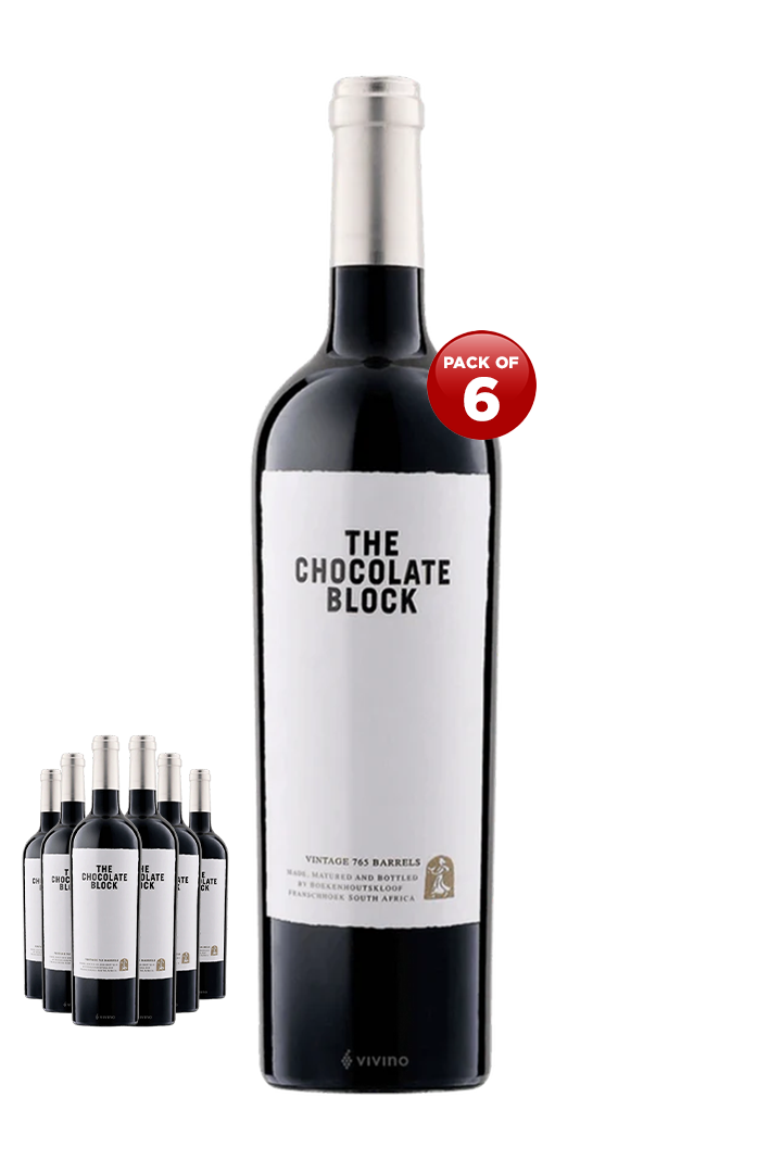 Chocolate Block 2020 75CL Pack of 6