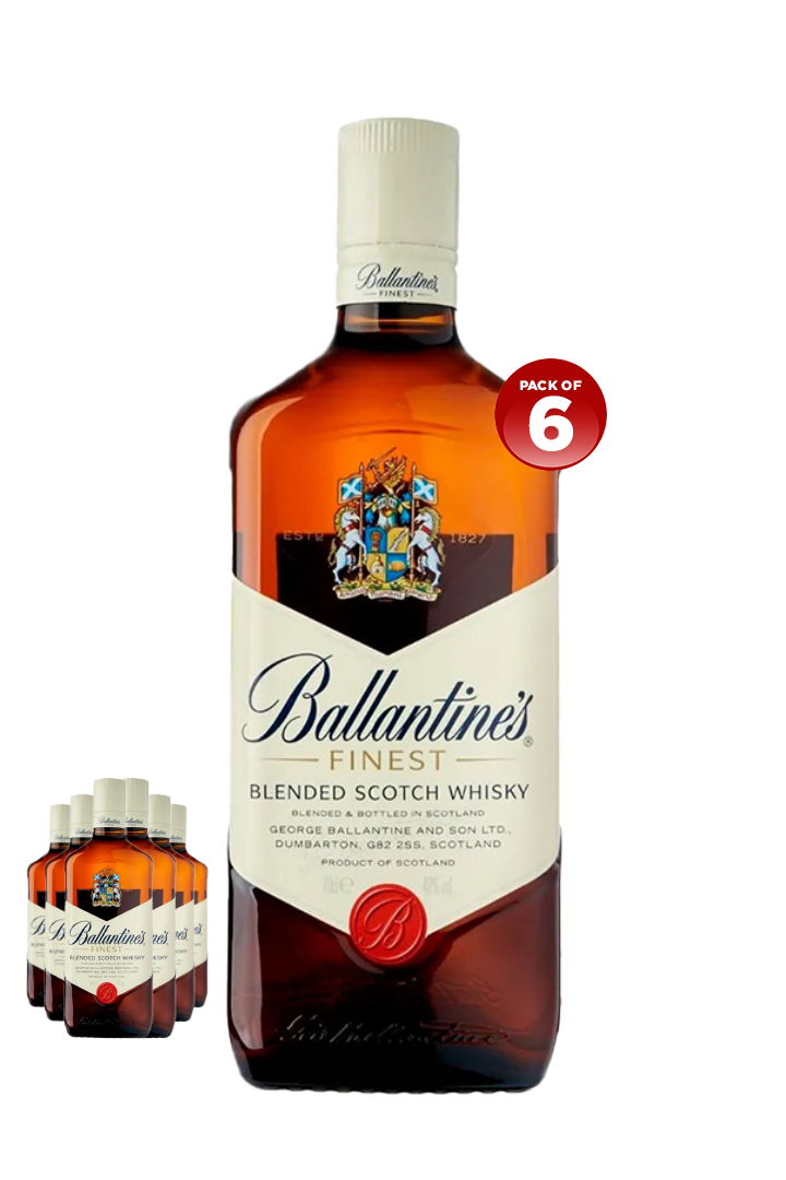 Ballantine's Finest Whisky 1L (PACK OF 6)