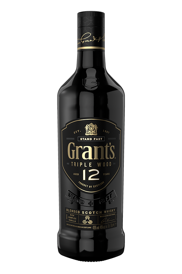 Grant's 12Yo Triple Wood Blended Scotch 70 CL