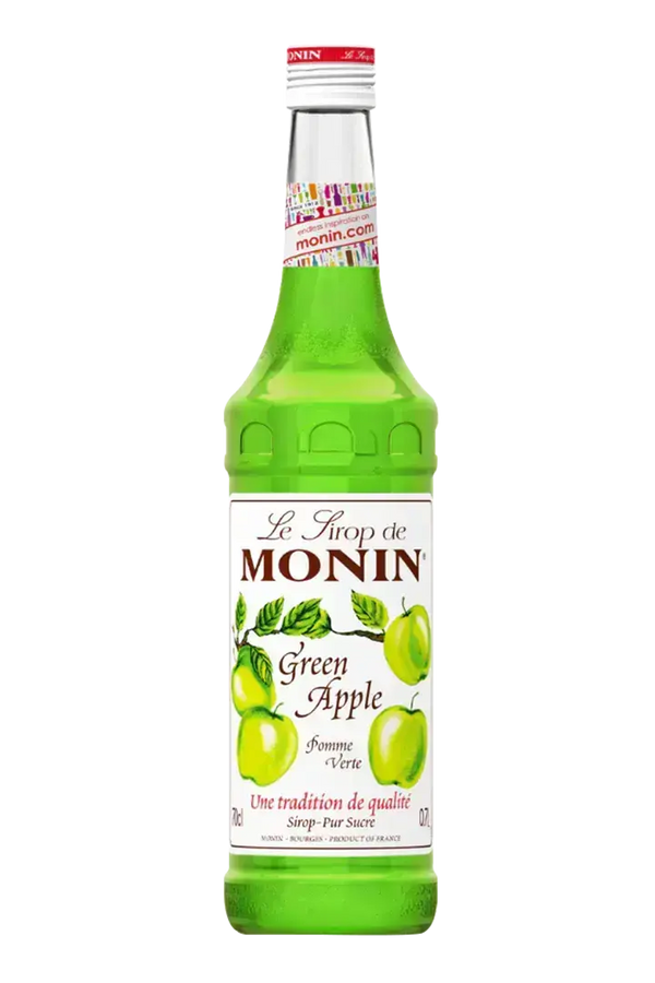 MONIN GREEN APPLE PURE SYRUP 70CL