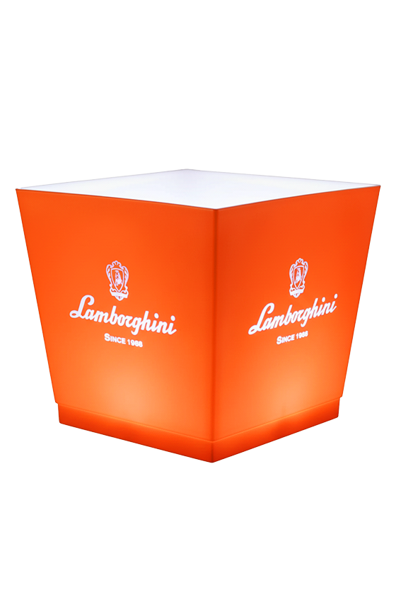 Lamborghini Orange Glacette with Light