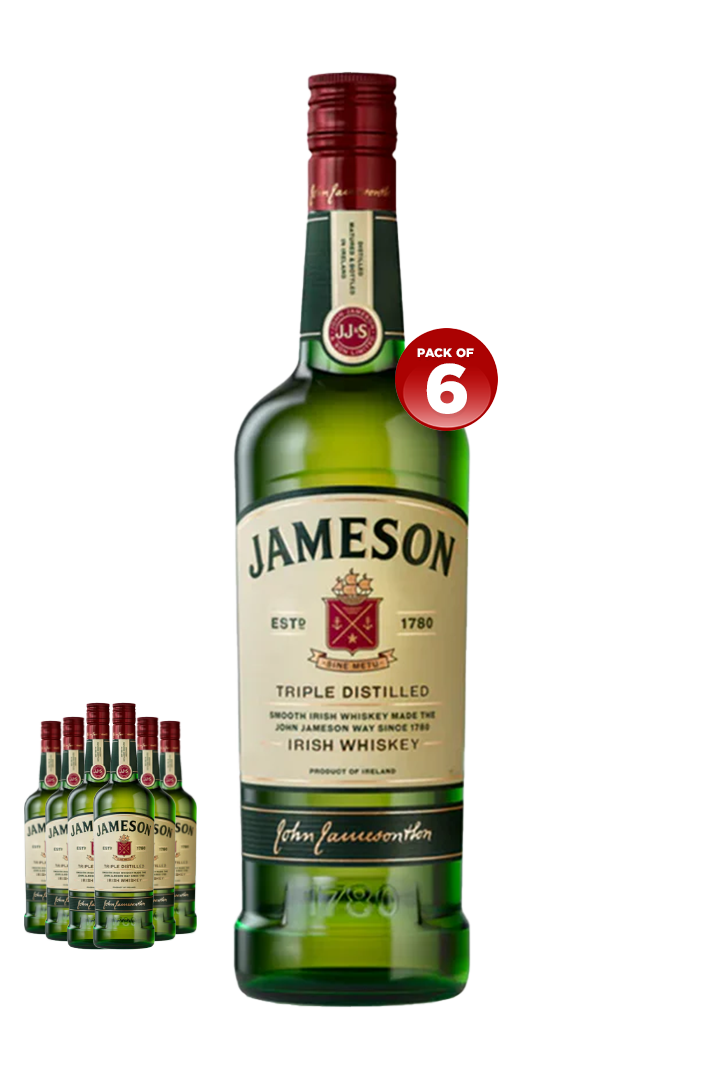 Jameson Irish Whiskey 1L (PACK OF 6)