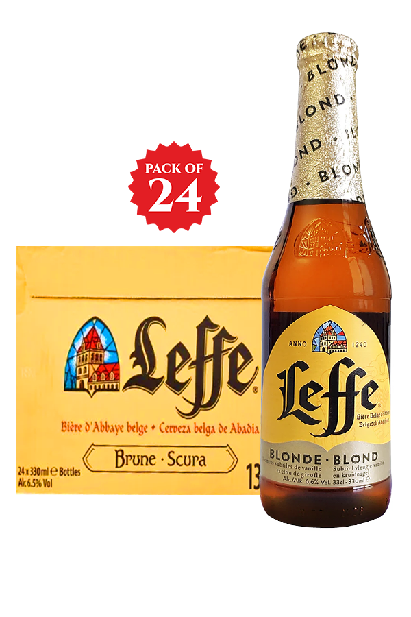 Leffe Blond Beer Bottles 33CL