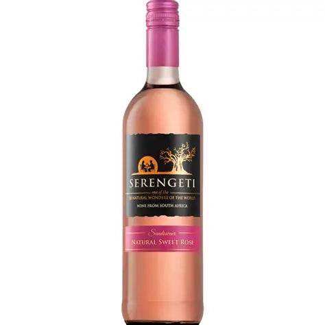 Serengeti Natural Sweet Rose N/V 75cl