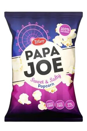 Tiffany Papa Joe Sweet & Salt Popcorn 30GM