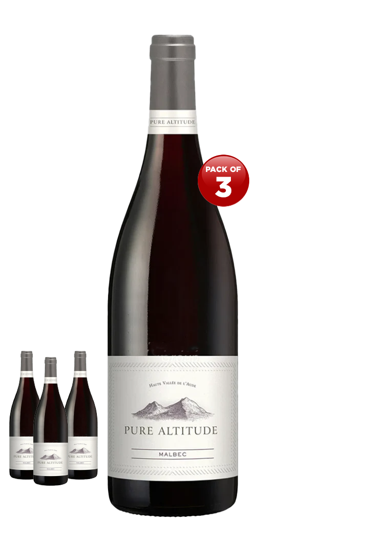 Pure Altitude Malbec 2023 75CL Pack of 3