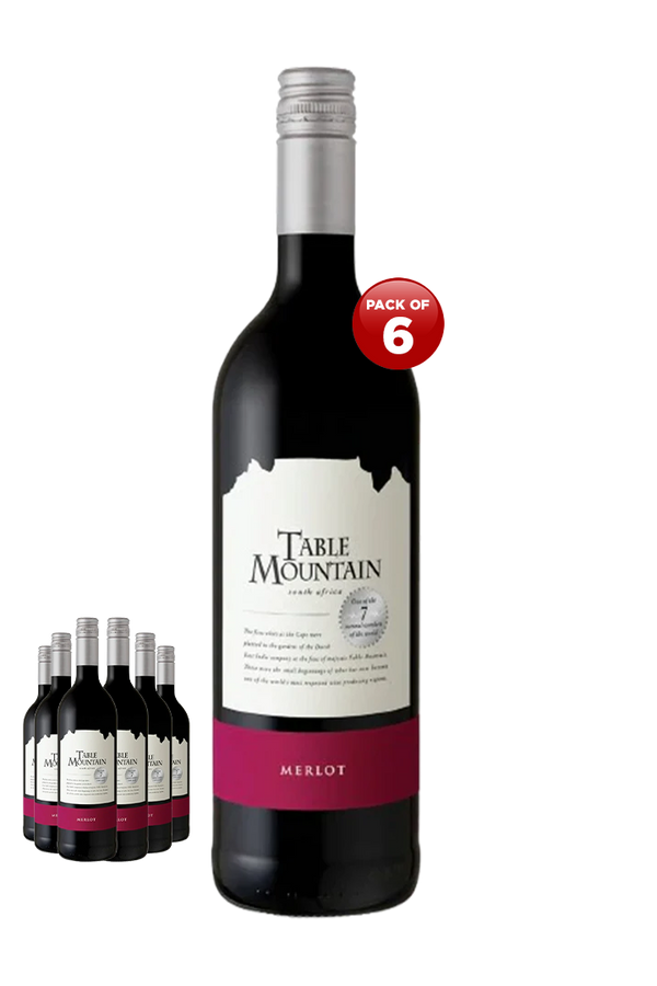 Table Mountain Merlot 75CL Pack of 6