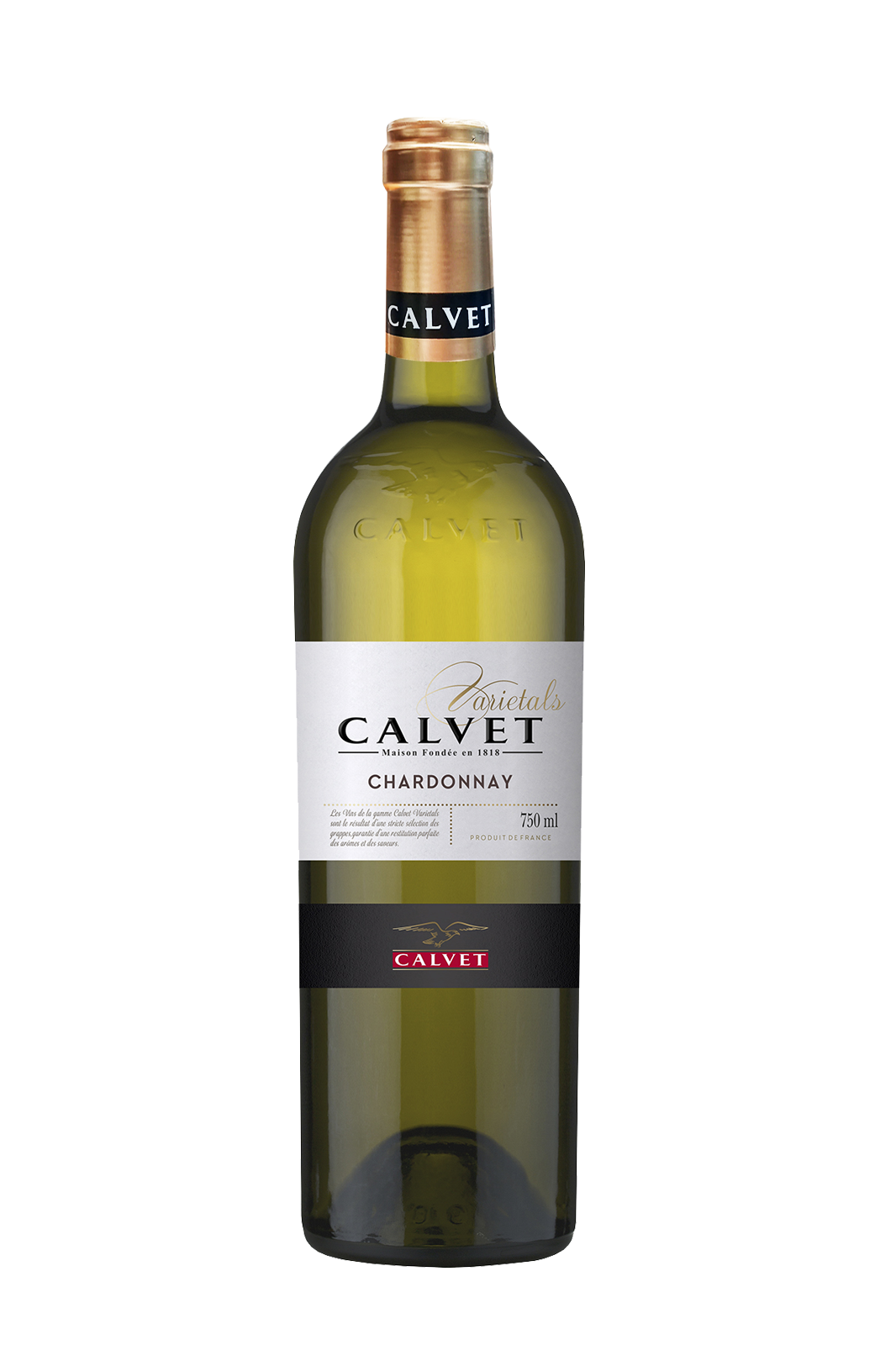 CALVET CHARDONNAY IGP PAYS D OC 2024 75CL 12.5%