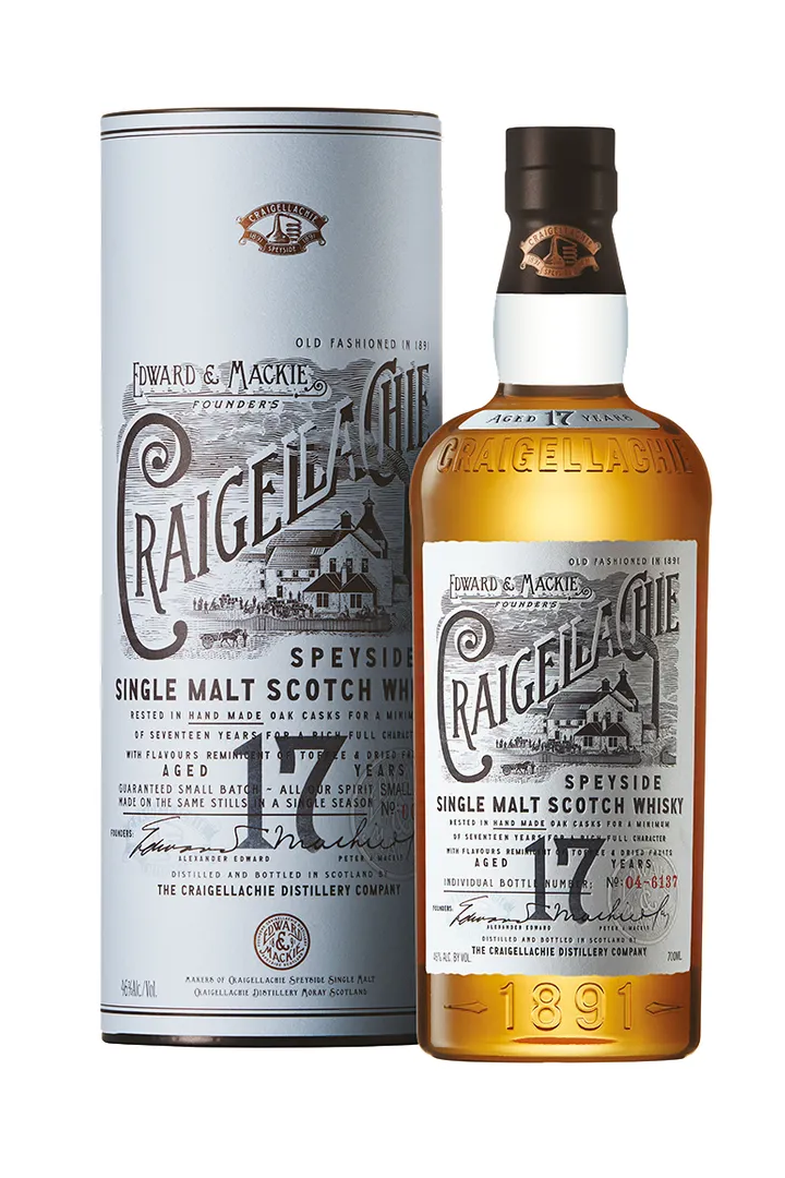CRAIGELLACHIE 17YO WHISKY -70CL