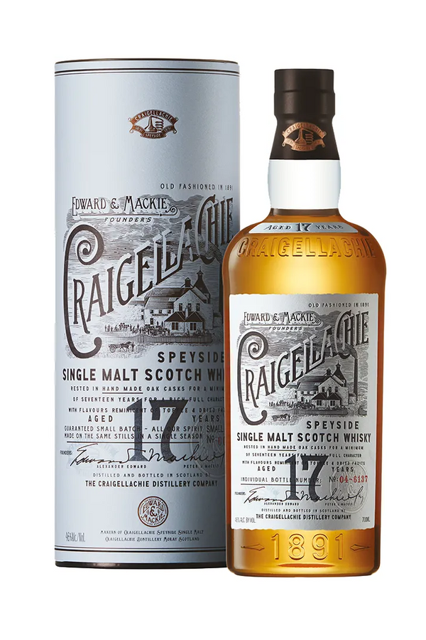 CRAIGELLACHIE 17YO WHISKY -70CL